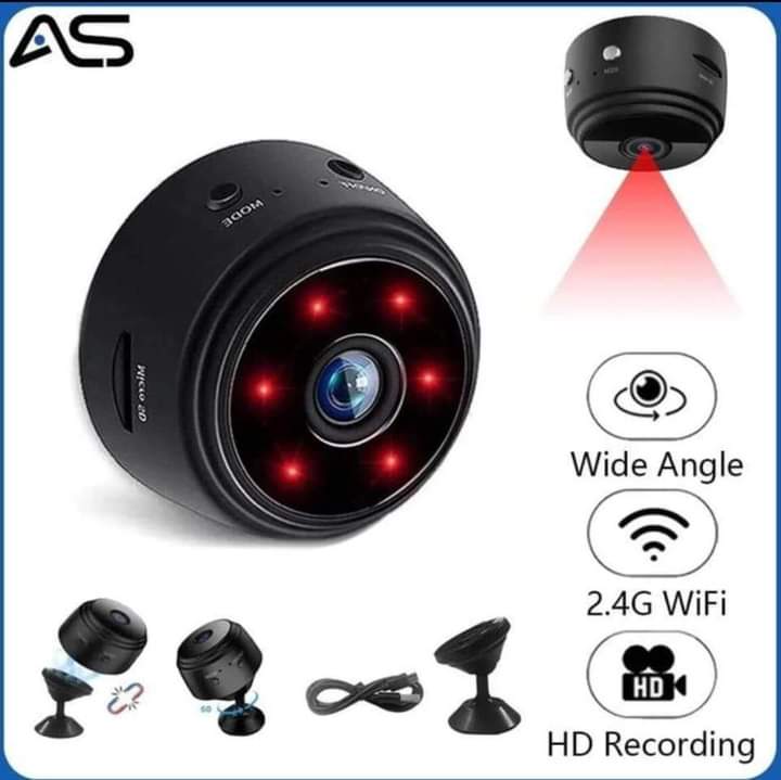 A9 Mini Caméra Espion  Wi-Fi 1080P