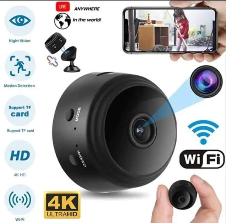 A9 Mini Caméra Espion  Wi-Fi 1080P